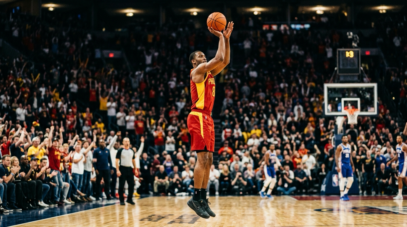 Atlanta Hawks player silhouette